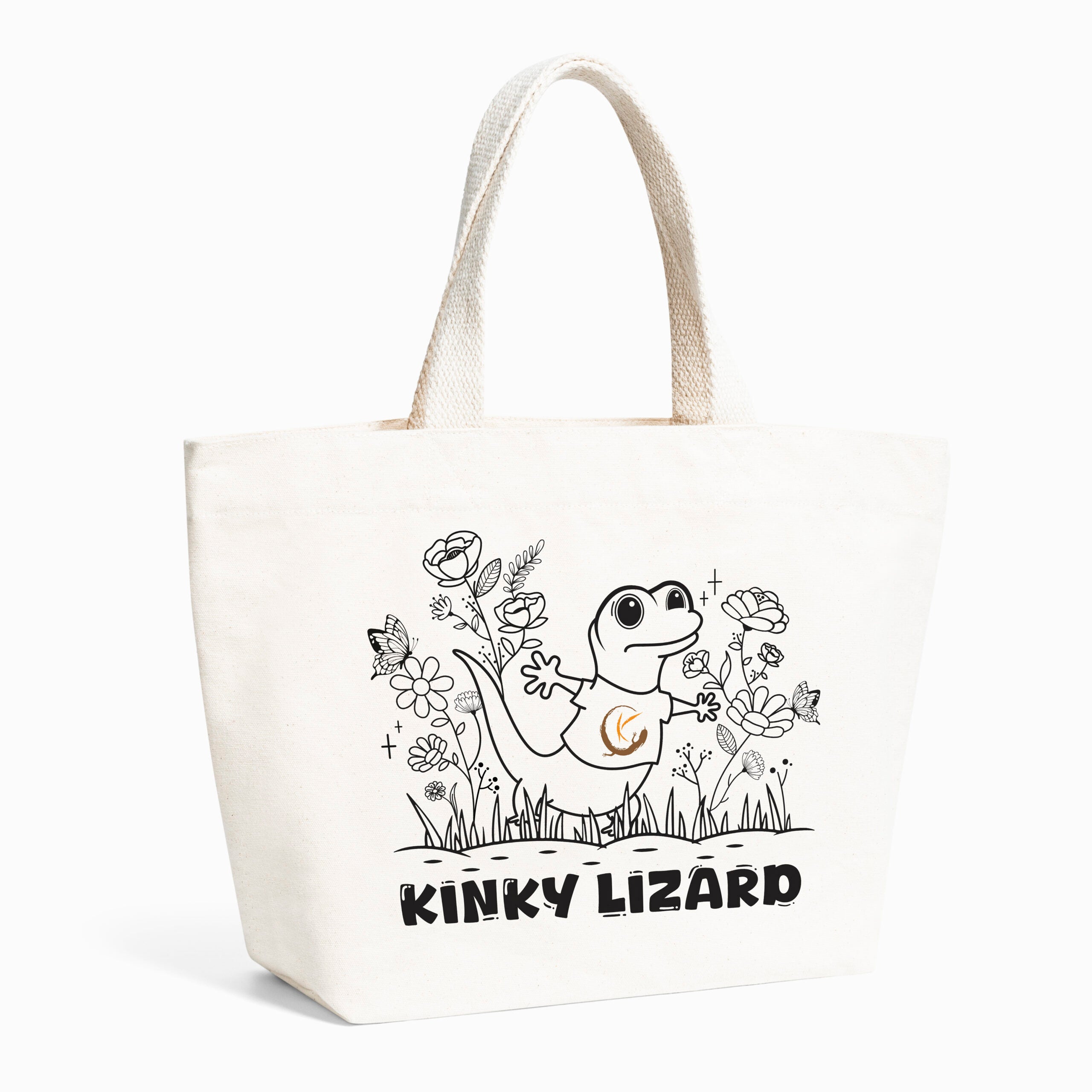 Kinky Lizard Tote Bags